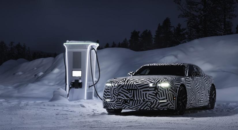 A Sarkkörön tesztelik a Jaguar bivalyerős elektromos GT-jét