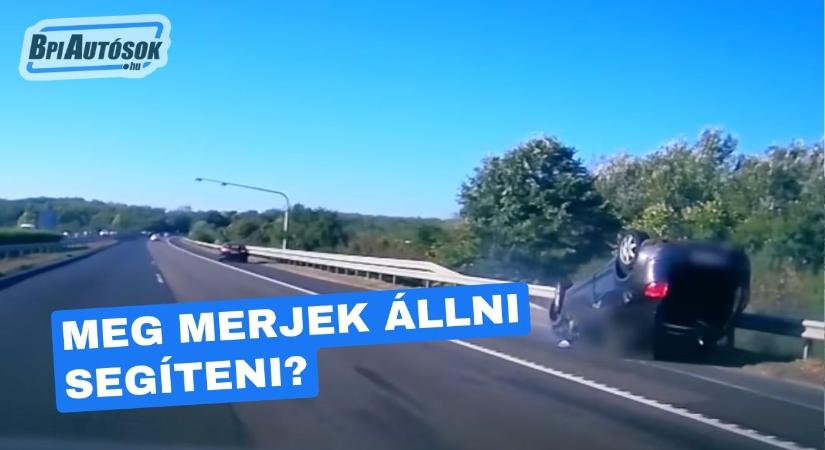 Baleset előtted az autópályán – „autópályán megállni életveszélyes”!? Hogyan segítsünk úgy, hogy ne váljunk áldozattá