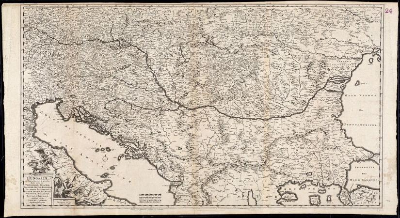 Botrányos román térképet találtak, vérlázító névvel illetik rajta a magyarokat