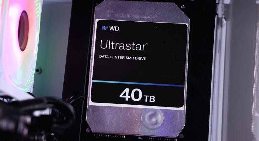 40 TB-os merevlemezt jelentett be a Western Digital, ami ePMR alapon dolgozik