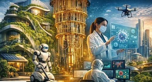 Az öngyógyító épületektől a többfunkciós háztartási robotokig: így formálja a tudomány az idei évet