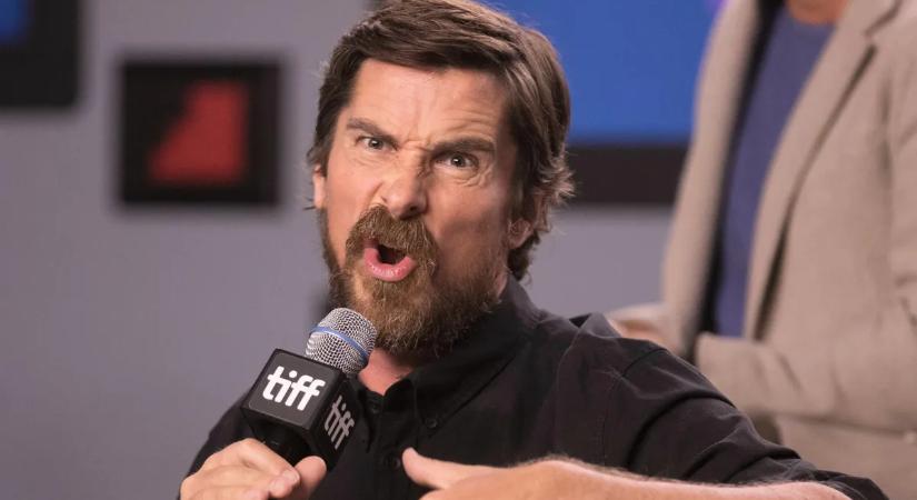 Christian Bale megint bekattant a forgatáson: az egész stábbal ordított a világsztár