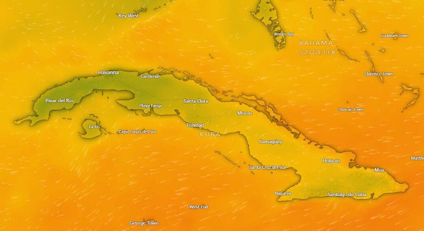 Kubában bekeményített a tél, 0 fokot is mértek!