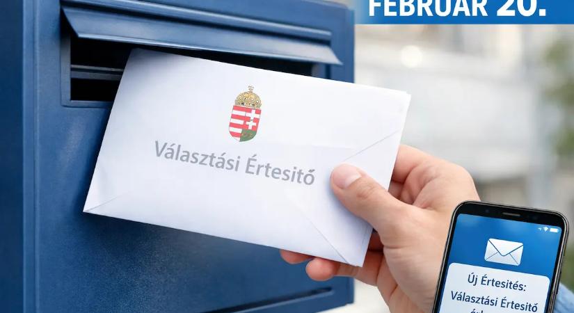 Választás 2026: Megkezdődött az értesítők postázása, fontos határidőre hívta fel a figyelmet a Választási Iroda