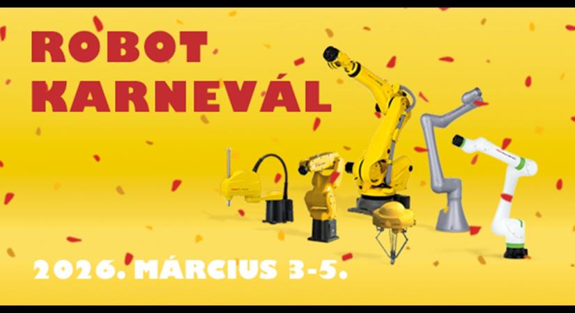 Ahol a robotok mesélnek: élő bemutatók és ipari újdonságok a FANUC-nál 2026. március 3-5.