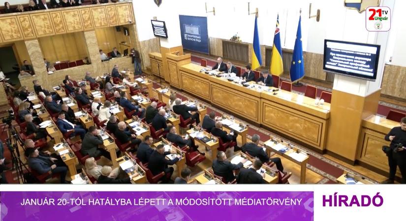 Január 20-tól hatályba lépett a módosított médiatörvény (videó)