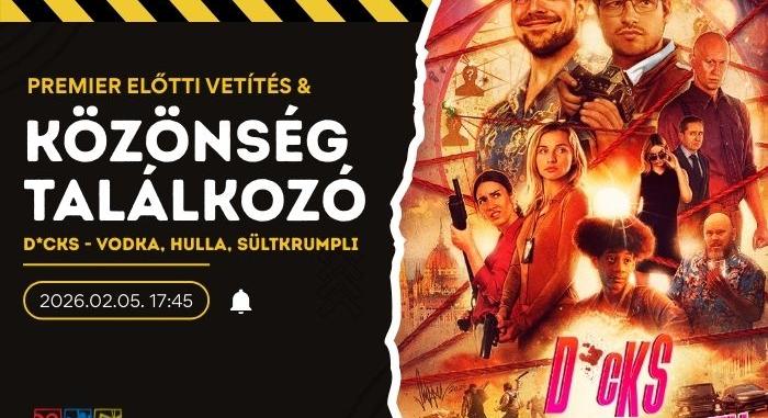 Közönségtalálkozóval egybekötött premier előtti vetítés a TISZApART Moziban