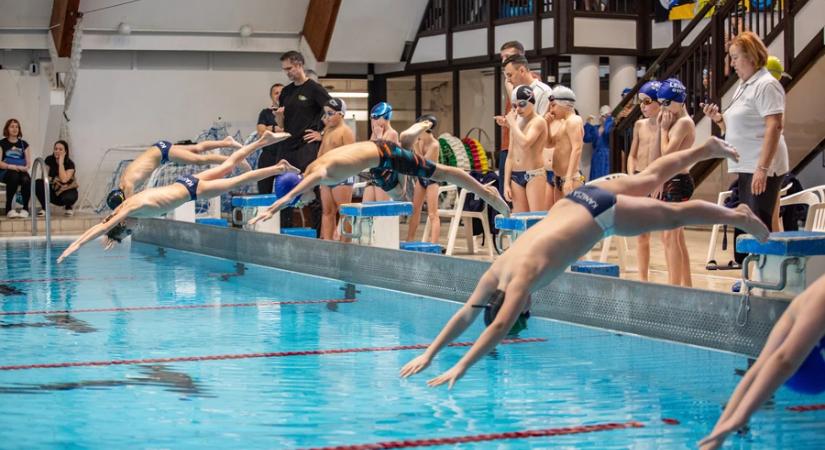 Sikeres kanizsai szereplés a vármegyei úszó diákolimpián