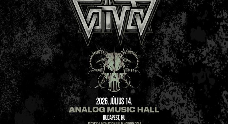 A legendás sci-fi thrasher Voivod nyáron újra Budapesten!