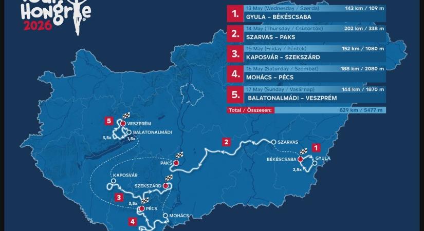 Paks a 47. Magyar Kerékpáros Körverseny egyik befutója
