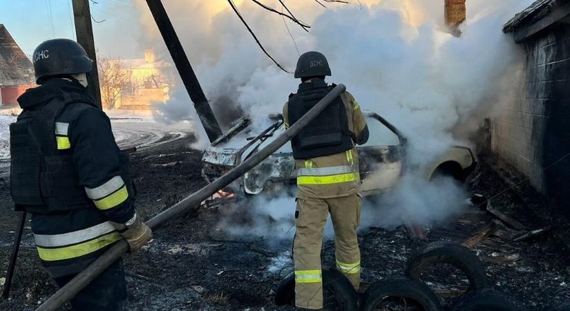 Orosz támadás érte az energetikai brigádot Donyeck megyében