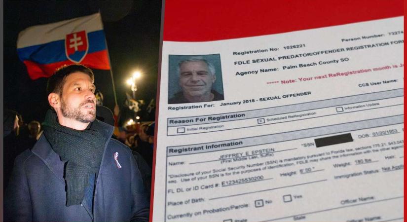 A szlovákiai sajtó rekordgyorsasággal temette el Šimečkáék korrupciós botrányát az Epstein-ügy alá