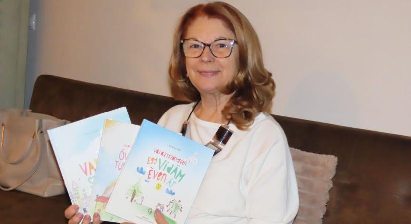 A legmesésebb nagyi, Dukai Diri mesekönyveivel ültetgeti a szép jövő reményét - fotó, videó