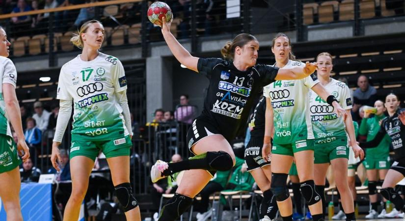 Női kézilabda: 25 góllal nyert a bajnoki címvédő Győri Audi ETO az SZKKA ellen