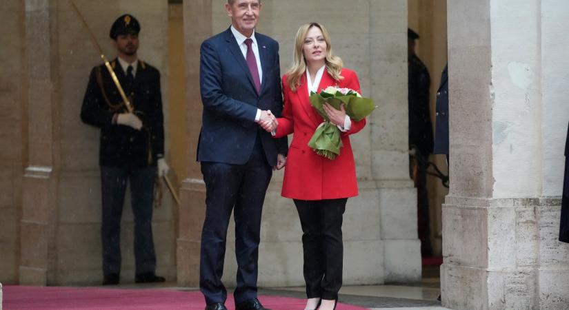 Babiš: Giorgia Meloni Európa legígéretesebb vezetője
