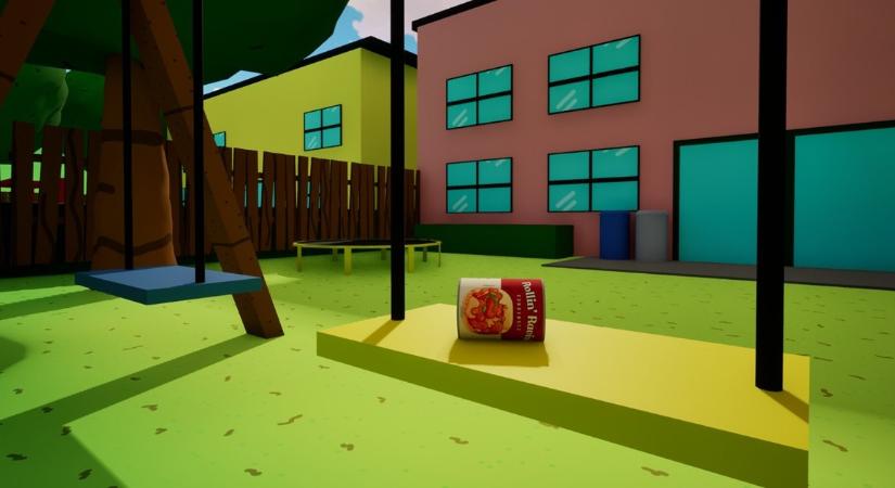 Ebben a játékban egy konzervdobozt irányítva kell túlélned