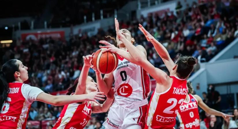 Zaragozai vereséggel zárta Euroliga-szereplését a DVTK