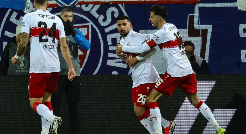 Német Kupa: idegenben harcolta ki az elődöntőbe jutást a VfB Stuttgart – videóval