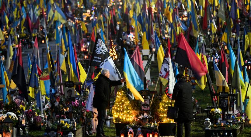 55 ezerre becsülik az elesett ukrán katonák számát