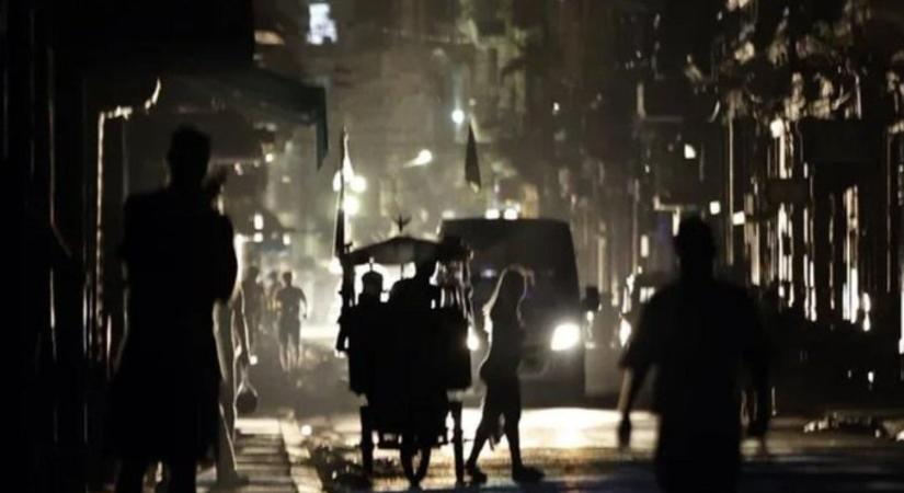 Sötétbe borult Kuba nagy része