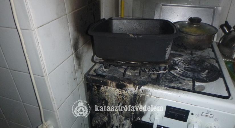 Tűz ütött ki a debreceni Nádor utca egyik lakásában