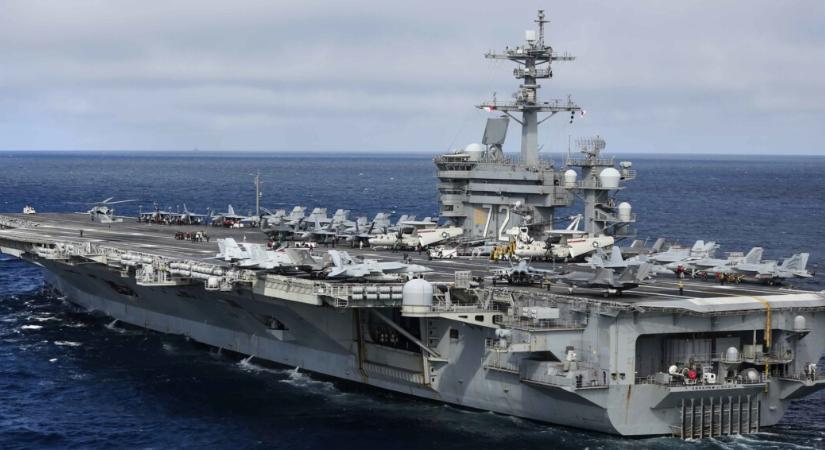 Az USA lelőtt egy iráni Shahed drónt, amely az Abraham Lincoln repülőgép-hordozóhoz közelített