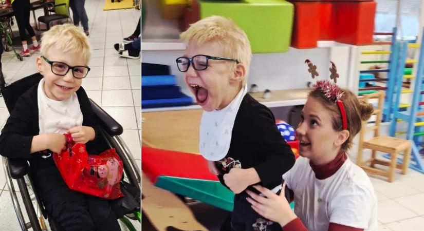„Rögtön látszott, hogy valami nem stimmel” – ritka betegséggel küzd a kis Dominik