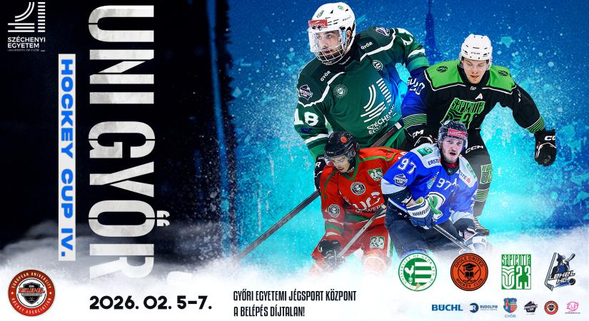 Ma kezdődik a 4. University of Győr Hockey Cup