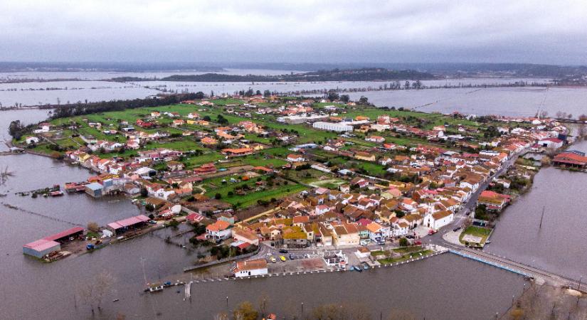 Újabb árvizek sújtják Portugáliát