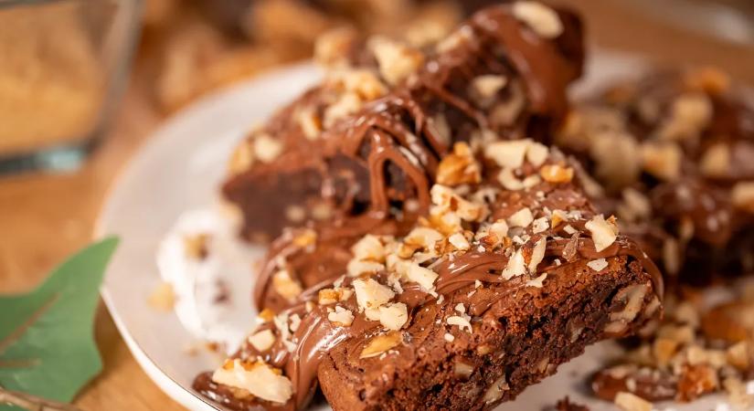 Ha csak egy sütit készítesz a Nutella világnapján, ez legyen az: szaftos nutellás brownie