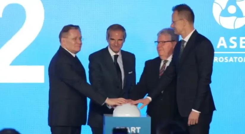 Már öntik a betont, hivatalosan is épül Paks II.