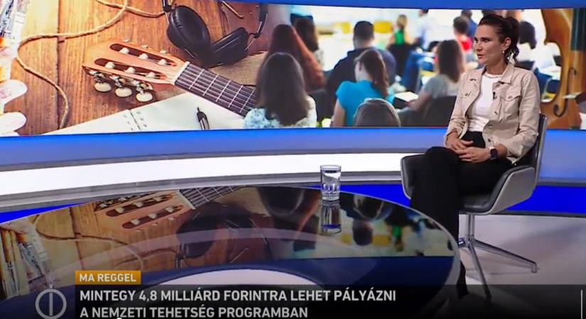 Nagy-Vargha Zsófia: február 20-ig lehet jelentkezni a Nemzeti Tehetség Program pályázataira