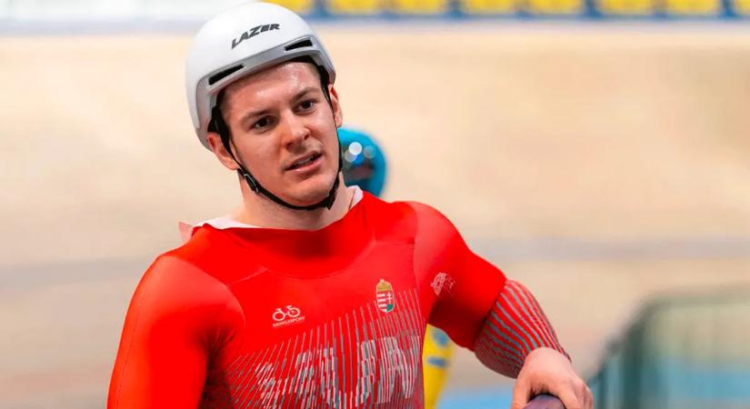 Lovassy Rómeó elődöntőbe jutott a pályakerékpáros Eb-n