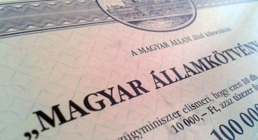Újabb 165 milliárd forintot gyűjtött be a magyar kormány