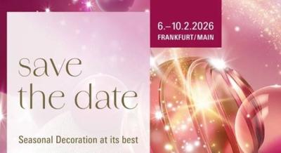 Christmasworld Frankfurt, 2026. február 6-10.