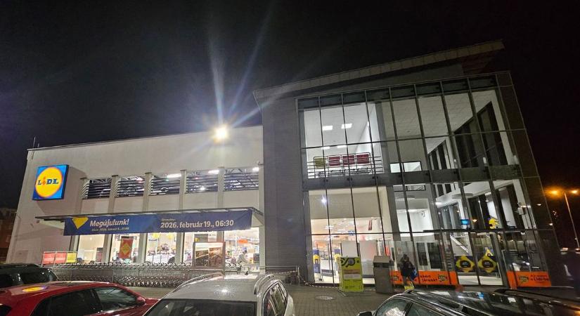 Péntektől ideiglenesen zár a győri Lidl - Az üzletlánc elmondta, miért