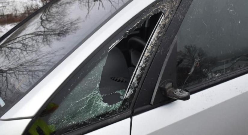 Baleset: benézett a vad az ablakon