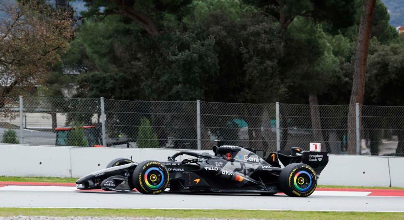 Norris elégedett a McLaren barcelonai shakedownjával: „Még mindig gyors és élvezetes”