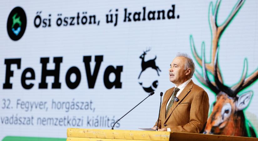 Nagy István a FeHoVa megnyitóján: A minőségi vadgazdálkodás a magyar biodiverzitás záloga