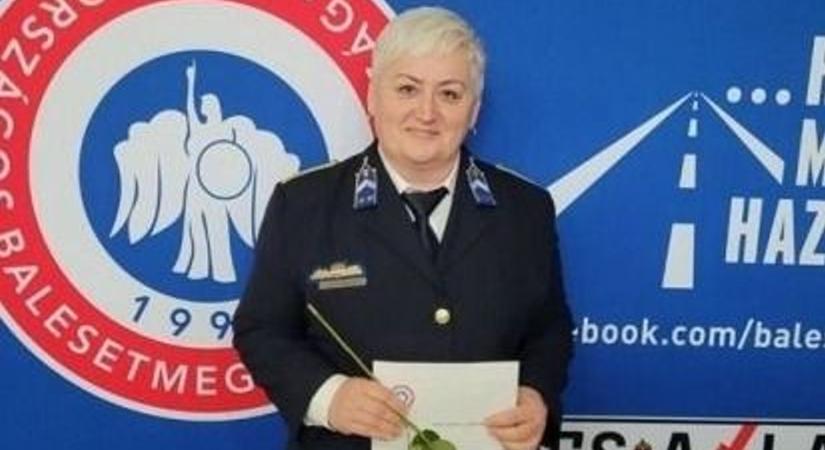 Csornai hölgy lett az év iskolarendőre