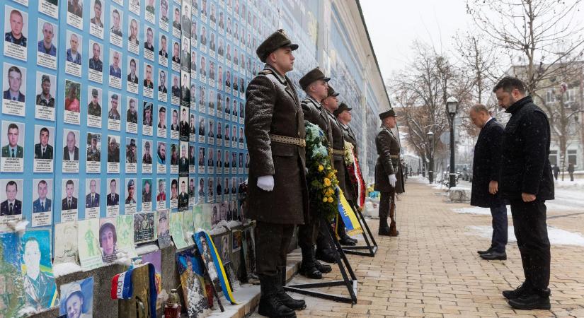 Volodimir Zelenszkij: 55 ezer ukrán katona halt meg eddig az Oroszországgal vívott háborúban