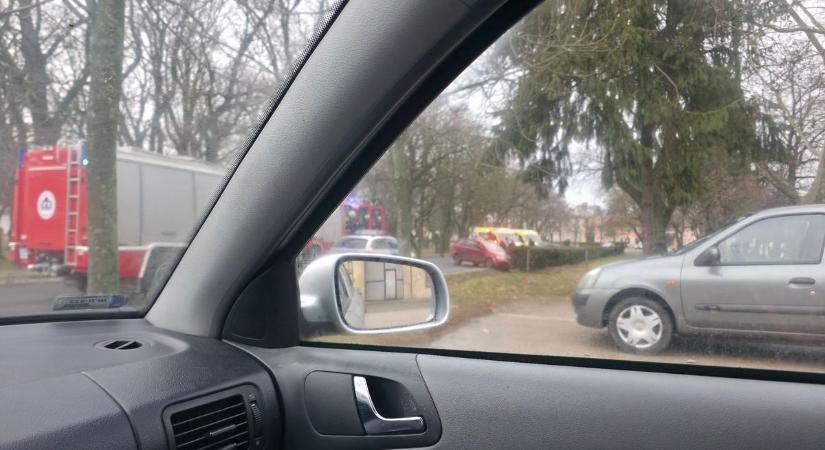 Két autó ütközött Jánosházán