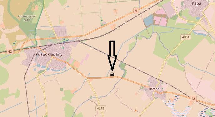 Súlyos baleset Püspökladány és Báránd között