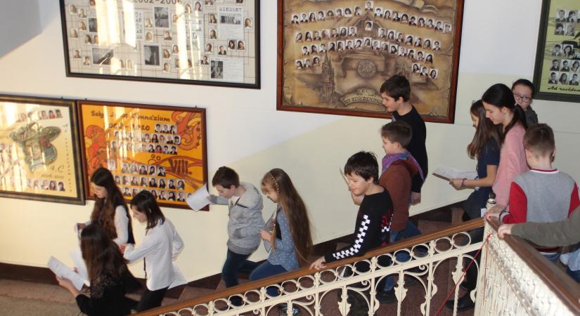 A Selye János Gimnáziumban nyílt napot tartottak a leendő prímósok számára