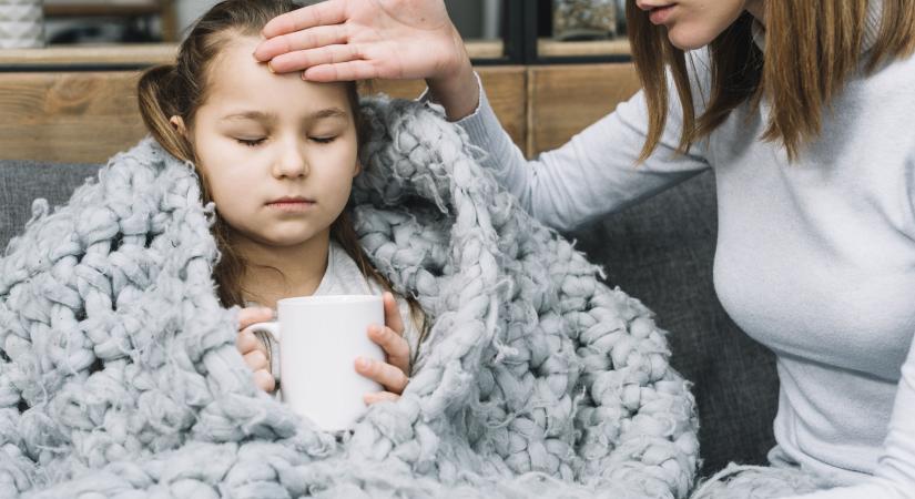 Influenza: több tízezer gyereket vittek orvoshoz