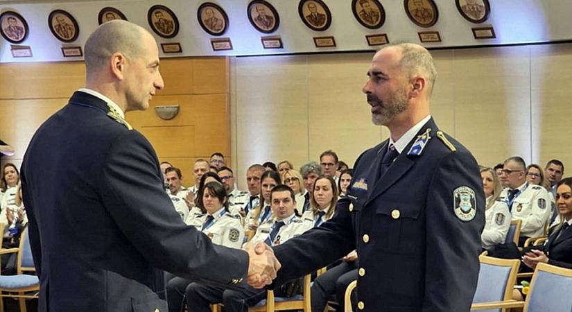 A legjobbnak választották, itt dolgozik az év zalai iskolarendőre