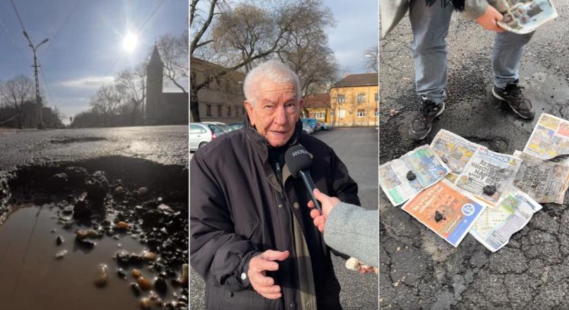 Kátyúkáosz Budapesten: minden eddigi rekord megdőlt, összesen 1966 úthibát jelentettek