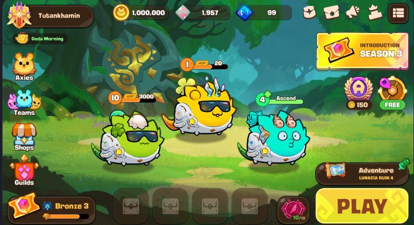 Új Axie Infinity tokennel és airdroppal pörgetné fel gazdaságát a blokkláncjáték