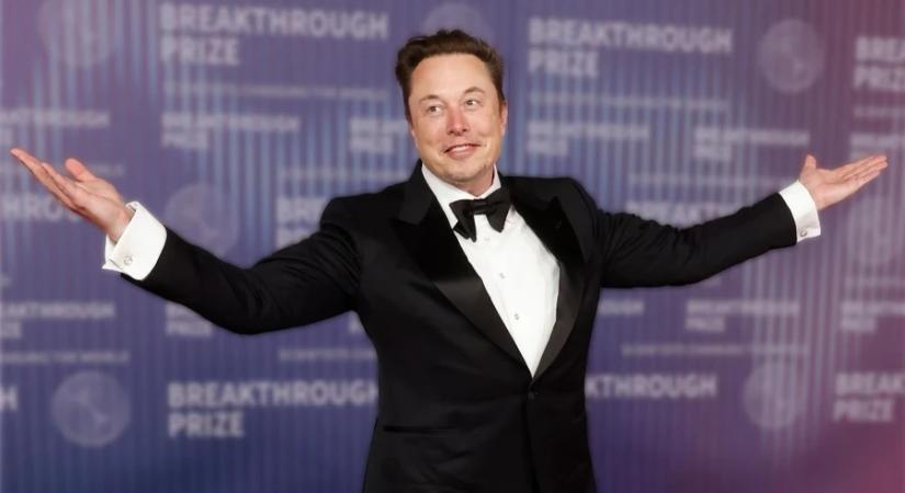 Meghaladta a 800 milliárd dollárt Elon Musknak a vagyona