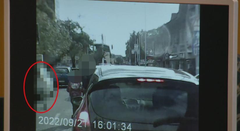 Sokkoló felvételeken a halálos baleset!